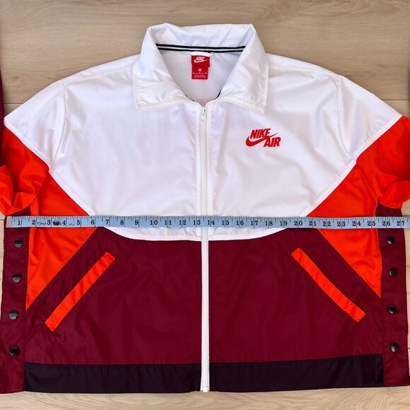 EUC Nike Air Women's Colorblock Woven Jacket AH7630 Med / Throwback 90s Style - Picture 7 of 16